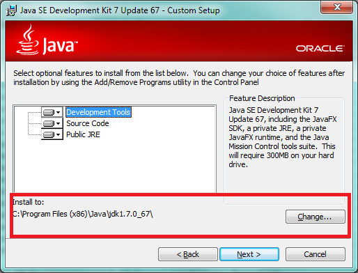 Java SE Development installation image 03