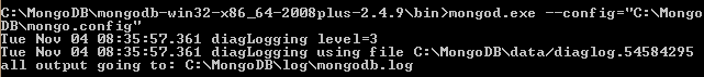 Command to start MongoDB Server