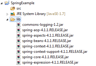 Copy the 8 jar files and paste in lib folder